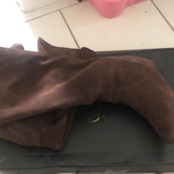 Colin Stuart suede wedge boots - Picture 5 of 8